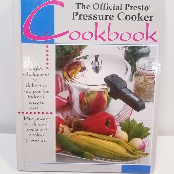 The Official Presto Pressure Cooker Cookbook Hardcover Recipes - Picture 1 of 8